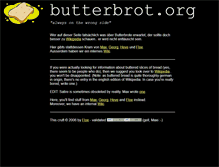 Tablet Screenshot of butterbrot.org